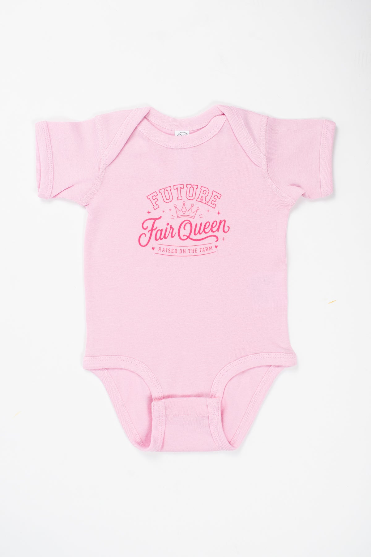 'Future Fair Queen' Pink Onesie
