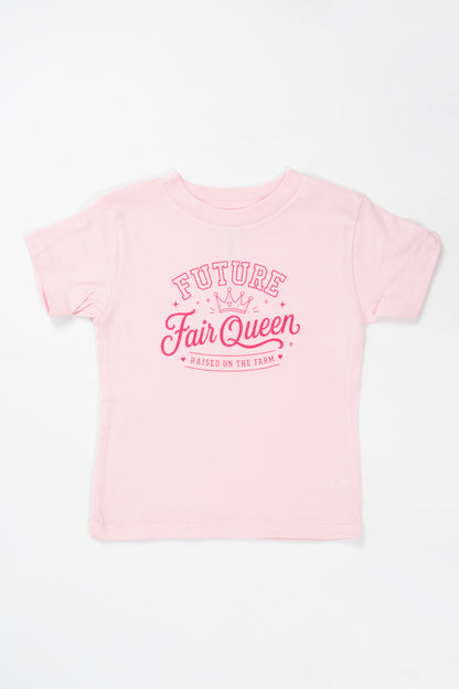 'Future Fair Queen' Pink Toddler/Youth Tee