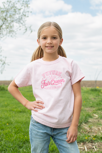 'Future Fair Queen' Pink Toddler/Youth Tee