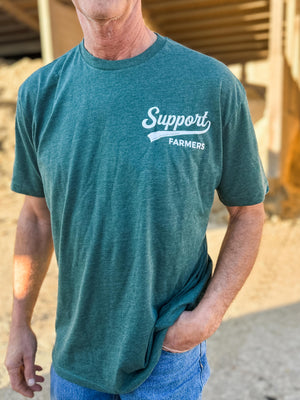 'Support Farmers Banner' Essentials Tee