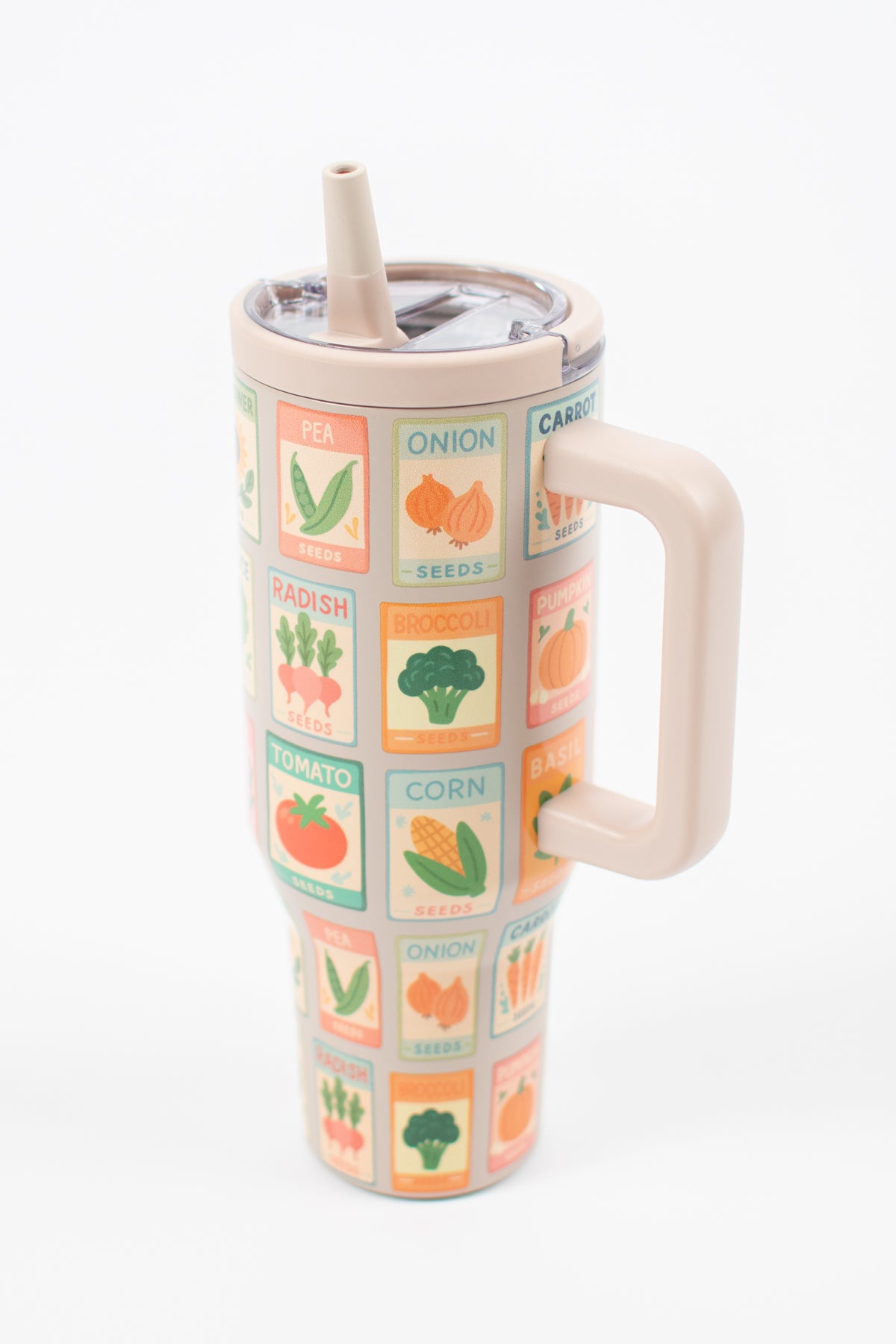 Garden Seeds 40oz Water Tank Tumbler