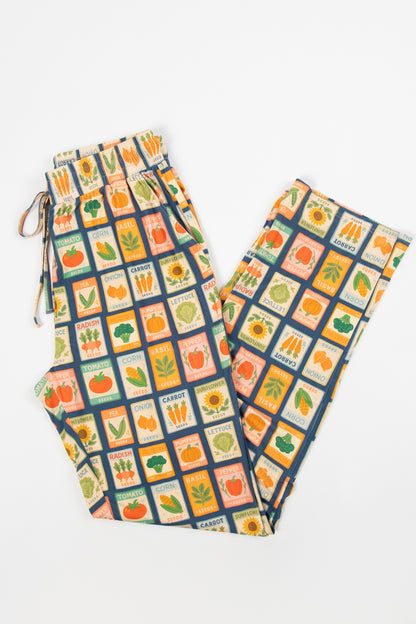 Garden Seeds Adult Bamboo Pajama Pants