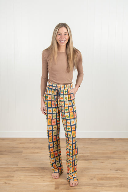 Garden Seeds Adult Bamboo Pajama Pants