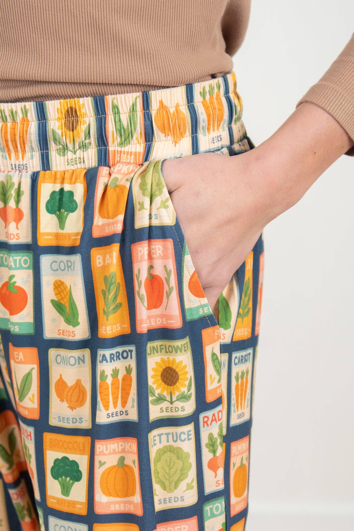 Garden Seeds Adult Bamboo Pajama Pants