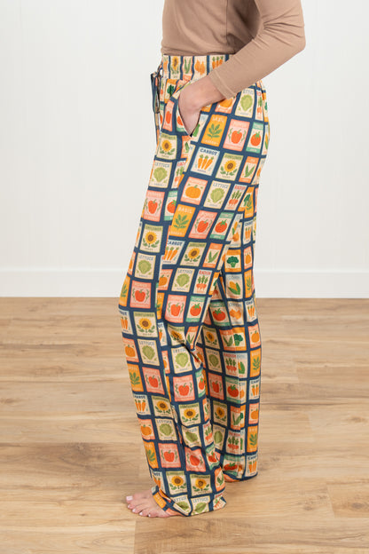 Garden Seeds Adult Bamboo Pajama Pants