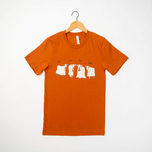 Ghost Cows Burnt Orange Tee - American Farm Company