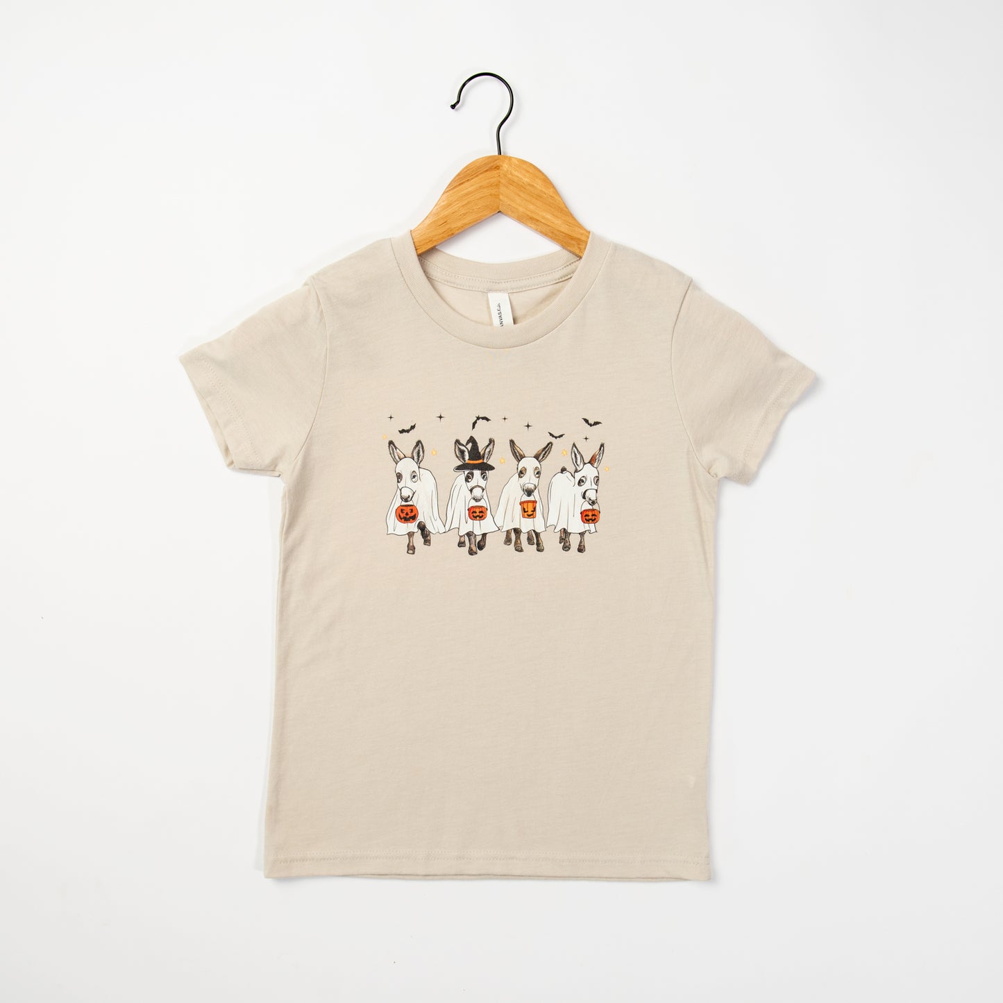 Ghost Donkeys Cream Youth Tee - American Farm Company