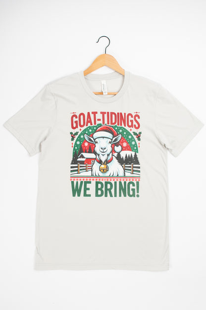 'Goat-Tidings We Bring' Tee