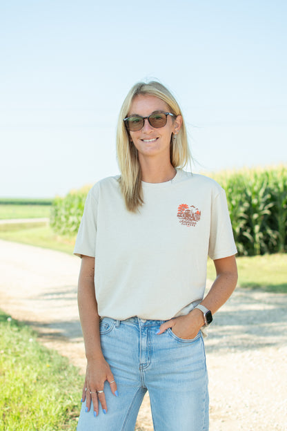'God Bless American Farmers' Adult T-Shirt