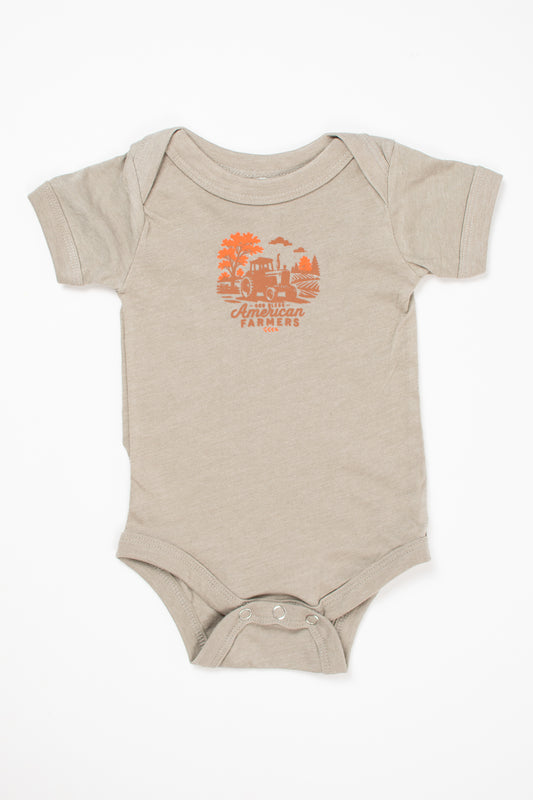 'God Bless American Farmers' Onesie