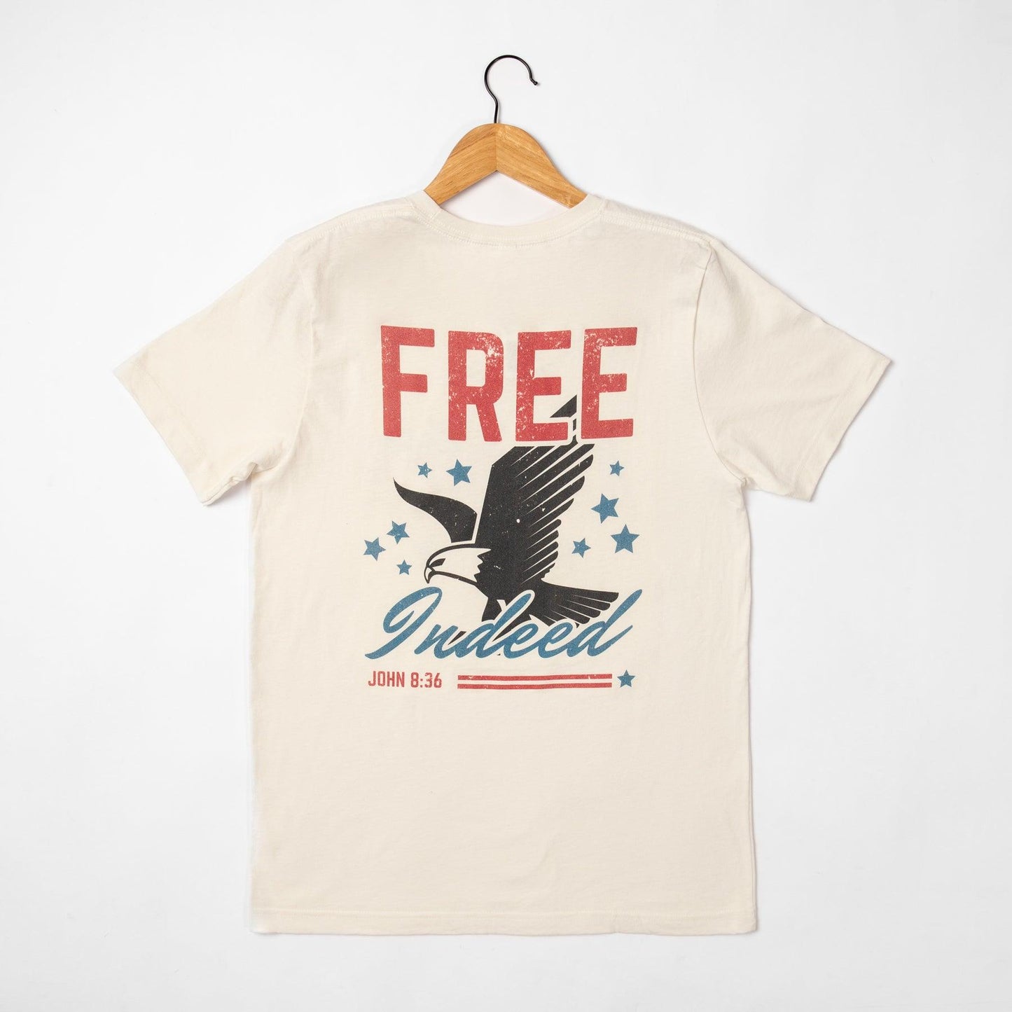 God Bless America' Ivory Tee