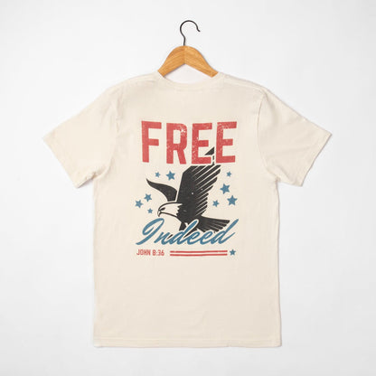 God Bless America' Ivory Tee