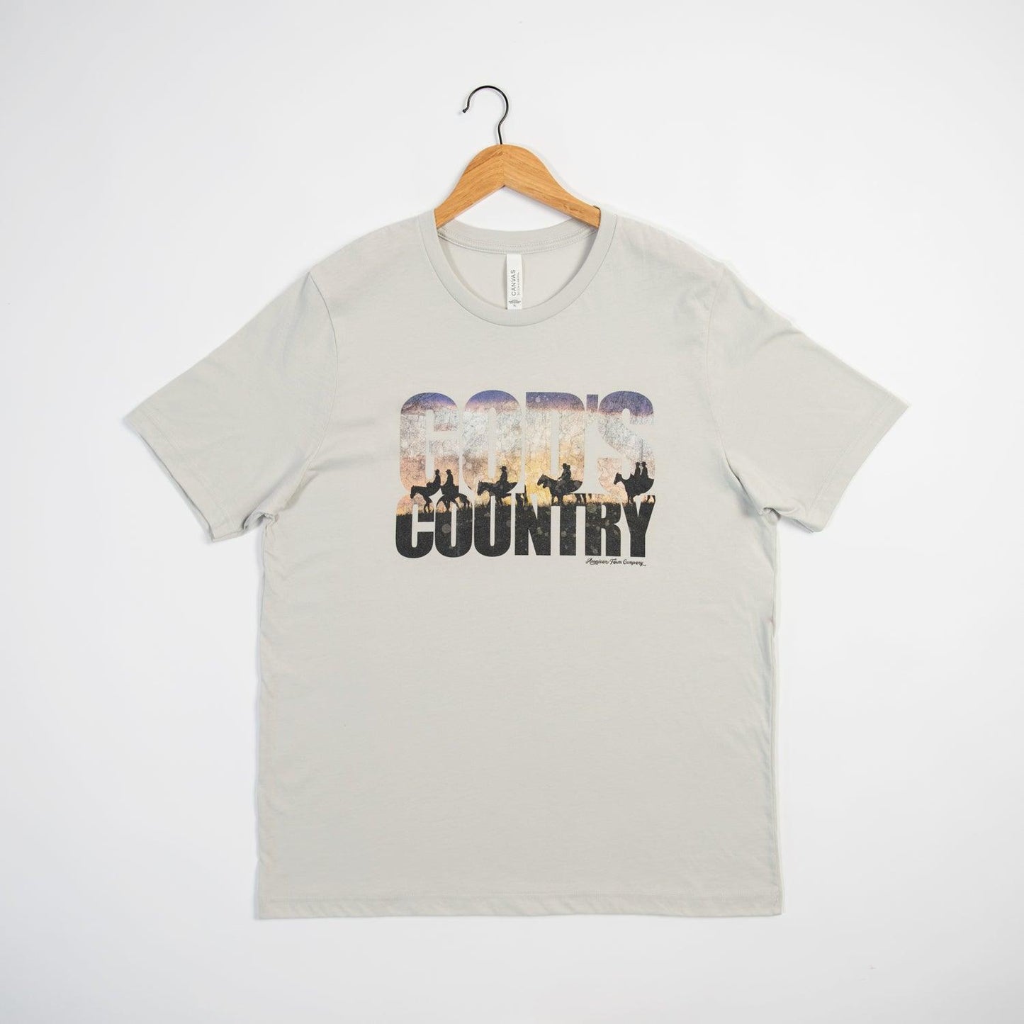 ‘God’s Country’ Grey Tee - American Farm Company