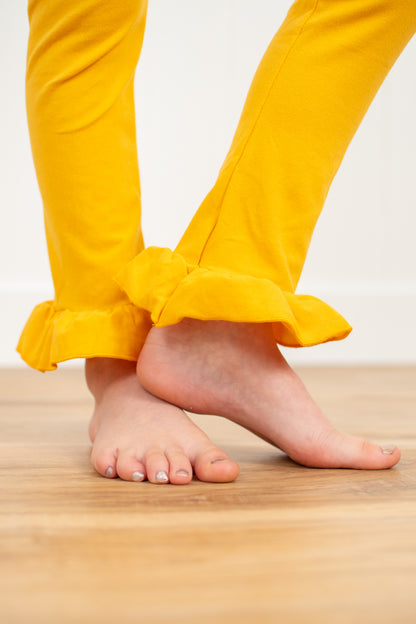 Golden Chicken Party Ruffle Outfit