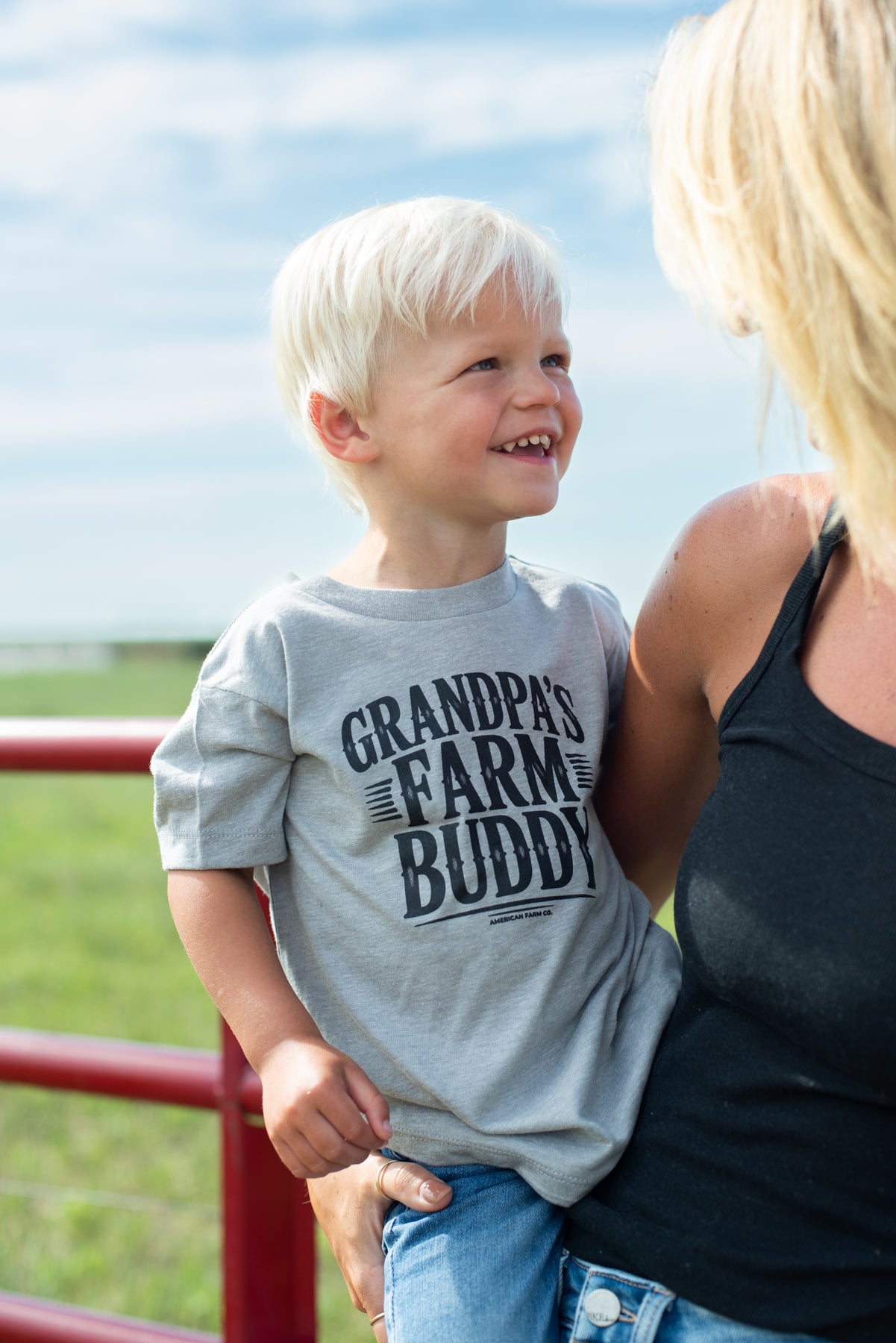 'Grandpa's Farm Buddy' Toddler/Youth Tee