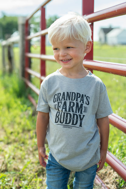 'Grandpa's Farm Buddy' Toddler/Youth Tee