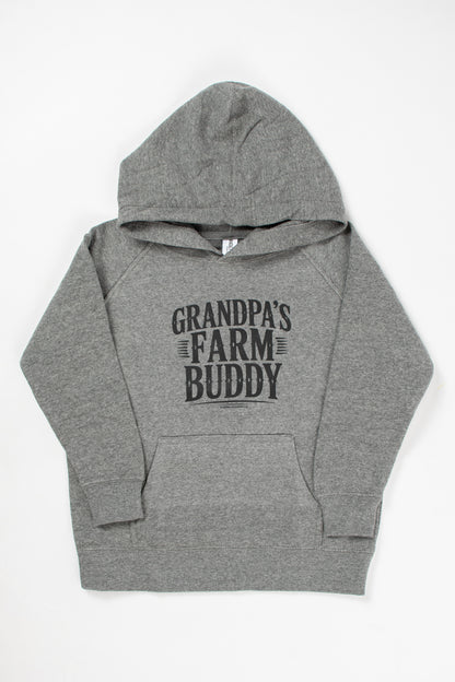 Grandpa's Farm Buddy' Toddler/Youth Hoodie