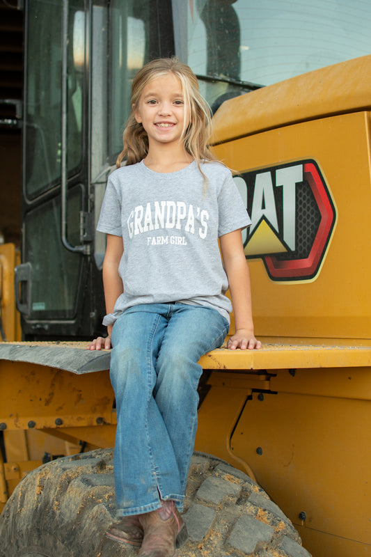 'Grandpa's Farm Girl' Toddler/Youth Tee