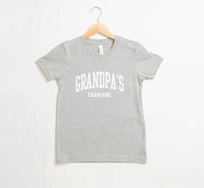 Grandpas Farm Girl Toddler/Youth Tees - American Farm Company