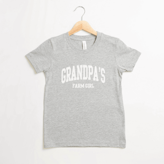 Grandpas Farm Girl Toddler/Youth Tees - American Farm Company