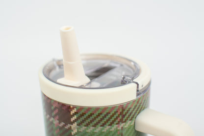 Green Flannel Pattern 40oz Water Tank Tumbler