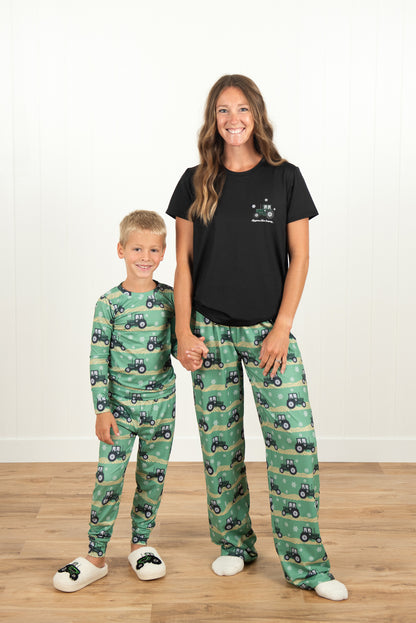 Green Tractor Christmas Adult Pajama Pants *PREORDER*