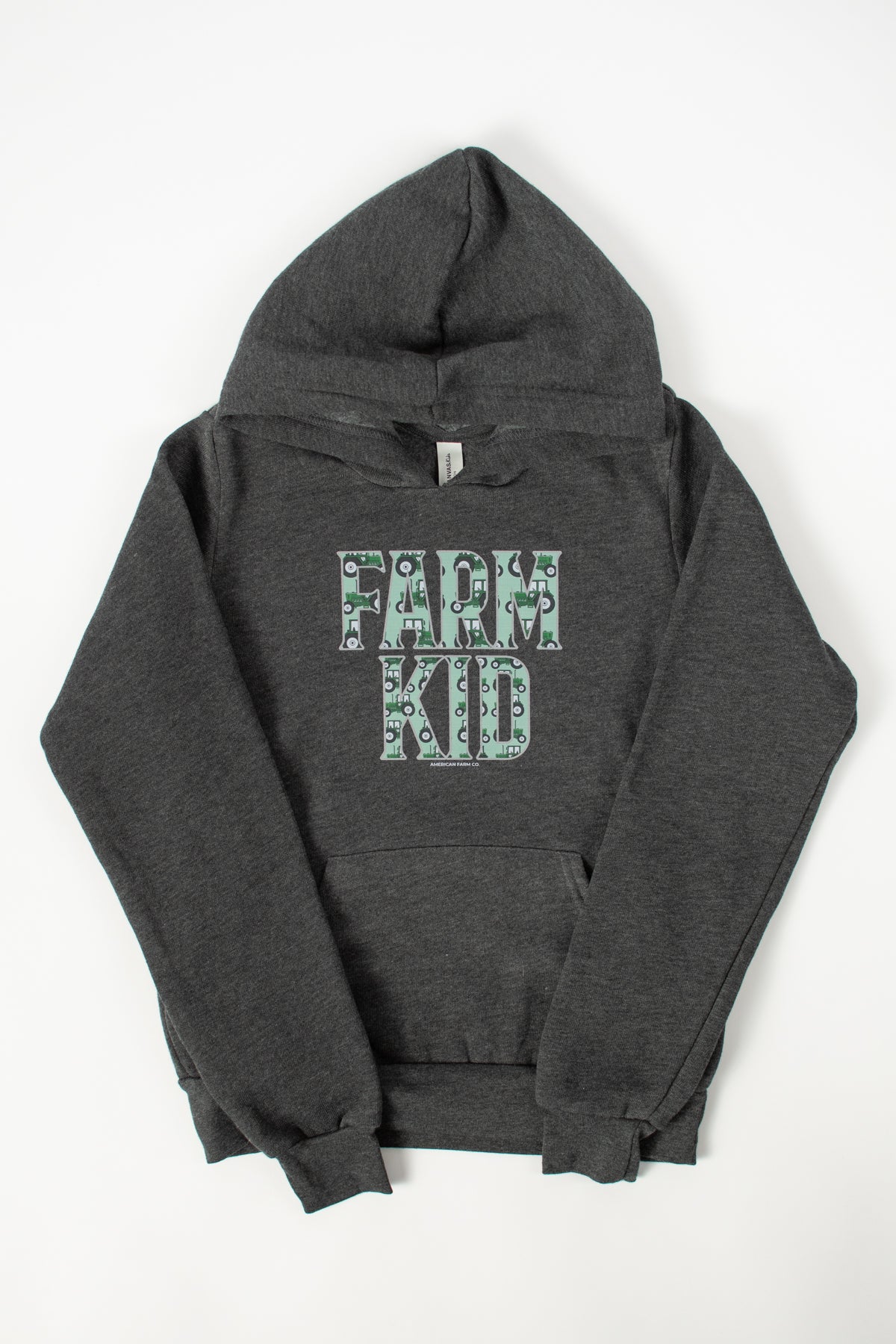 Green Tractor 'Farm Kid' Toddler/Youth Hoodie