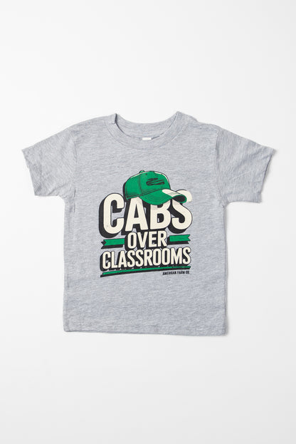 Green 'Cabs over Classrooms' Toddler/Youth Tee