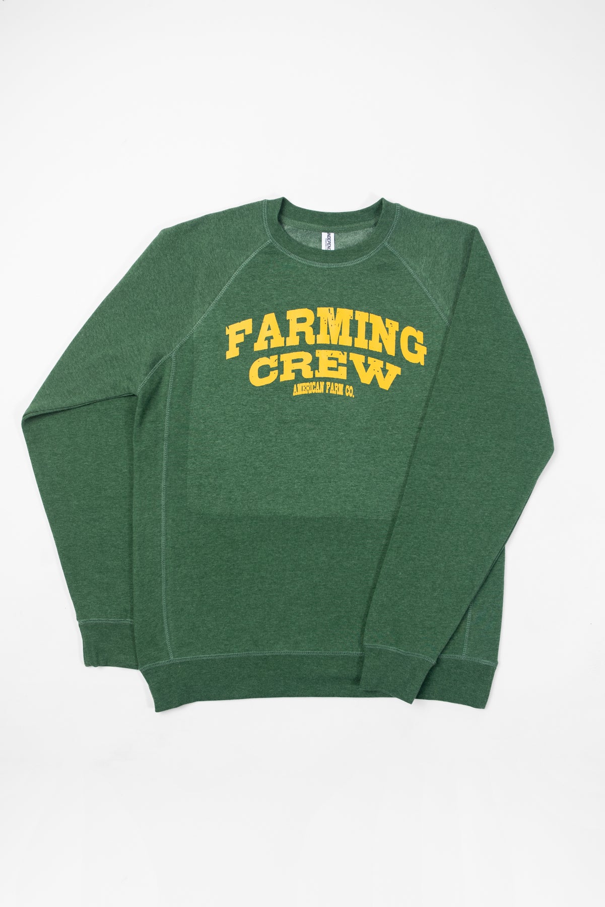 Green 'Farming Crew' Crewneck