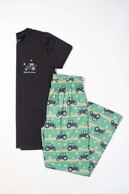 Green Tractor Christmas Adult Pajama Pants *PREORDER*