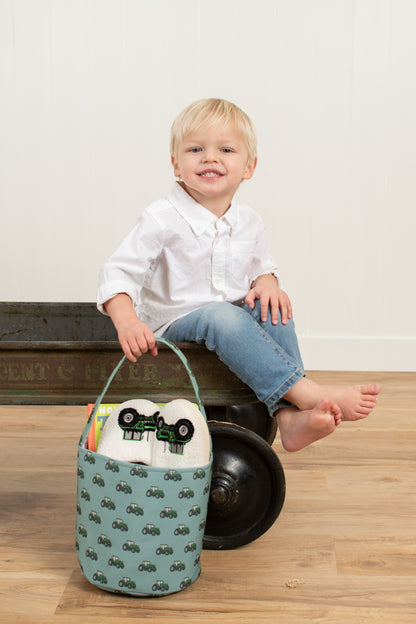 *PREORDER* Green Tractor Easter Basket