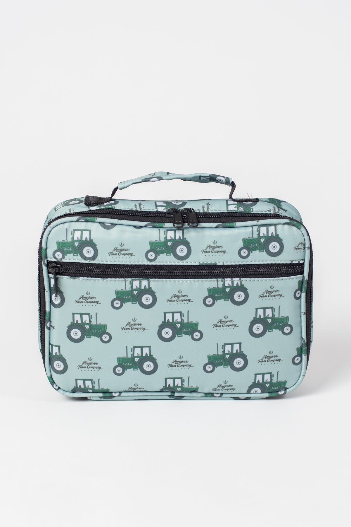 Green Tractor Lunch Bag