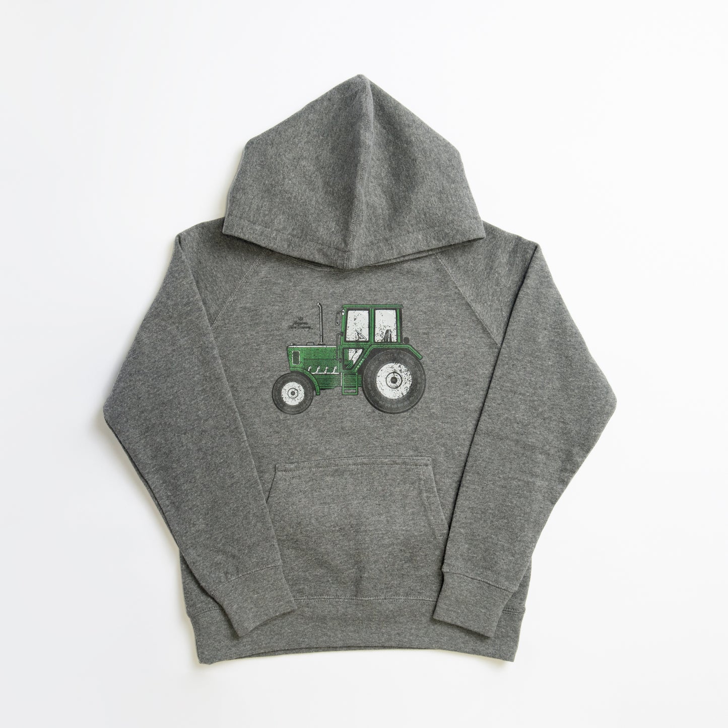 Green Tractor Toddler/Youth Hoodie