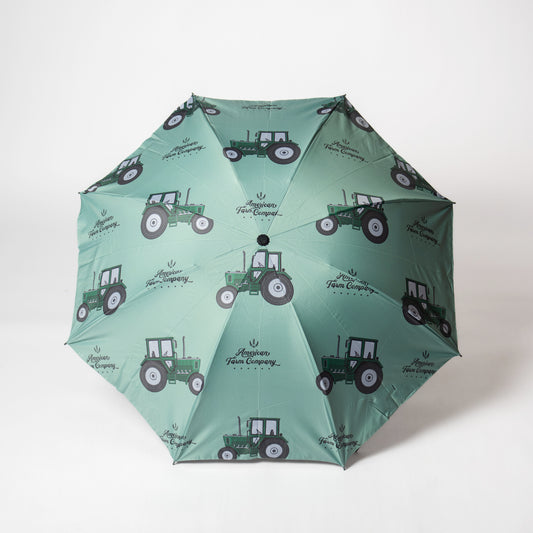 Green Tractor Umbrella