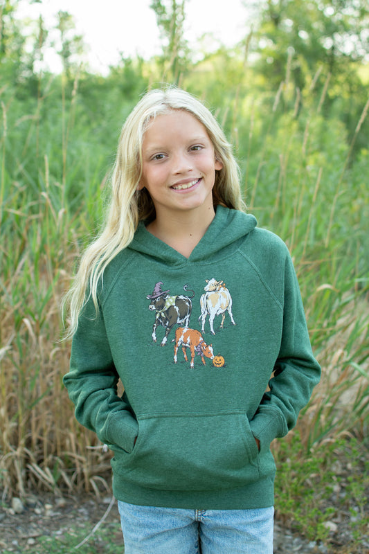 Halloween Calves Trick-or-Treat Toddler/Youth Hoodie