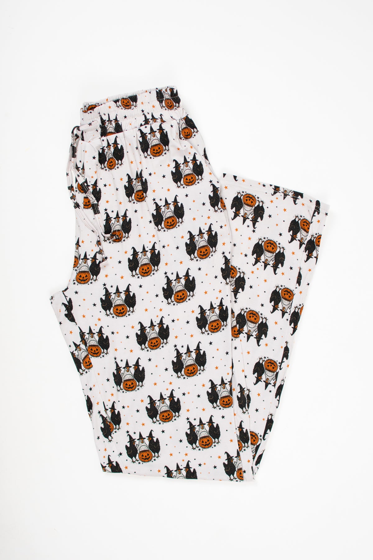 Halloween Chicken Witches Adult Bamboo Pajama Pant