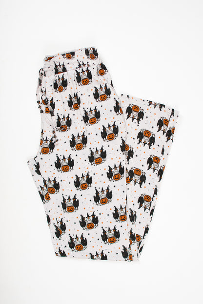 Halloween Chicken Witches Adult Bamboo Pajama Pant