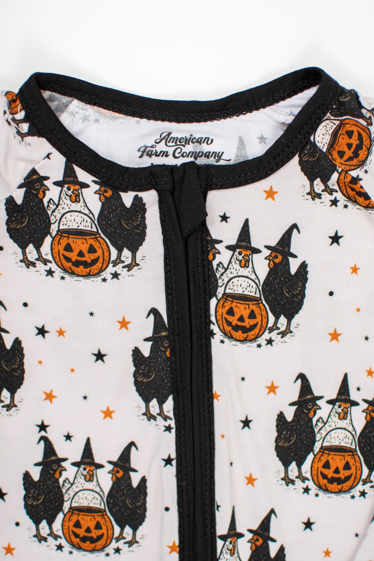 Halloween Chicken Witches Bamboo Baby Zippy