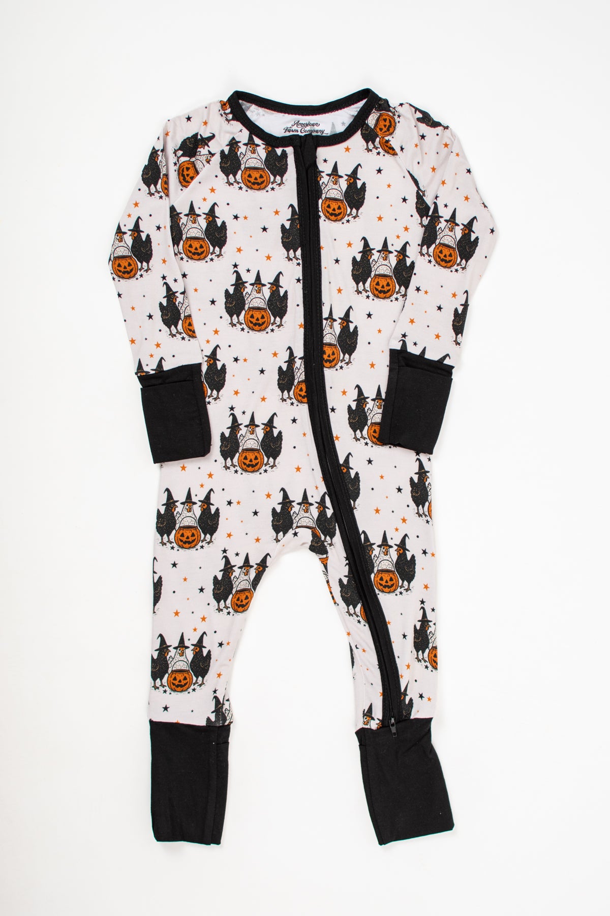 Halloween Chicken Witches Bamboo Baby Zippy