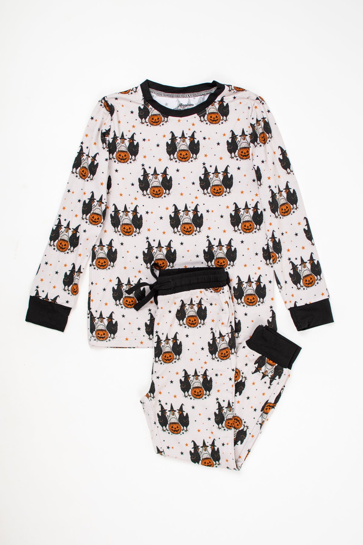 Halloween Chicken Witches Toddler/Youth Bamboo Pajama Pant Set
