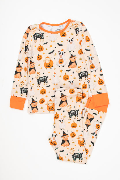 Halloween Farm Animals Toddler/Youth Bamboo Pajama Pant Set
