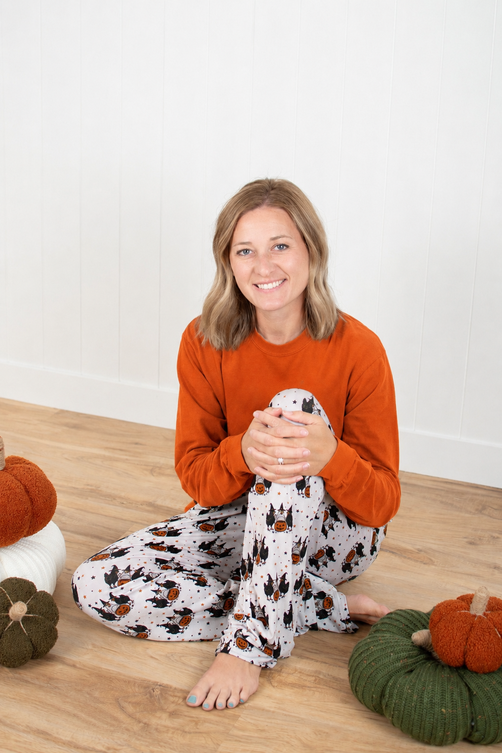 Halloween Chicken Witches Adult Bamboo Pajama Pant
