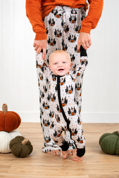 Halloween Chicken Witches Adult Bamboo Pajama Pant