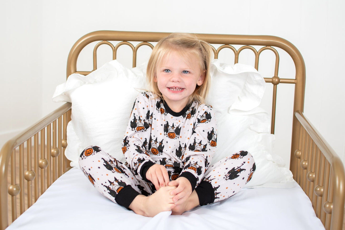 Halloween Chicken Witches Toddler/Youth Bamboo Pajama Pant Set