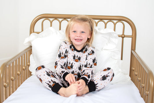 Halloween Chicken Witches Toddler/Youth Bamboo Pajama Pant Set