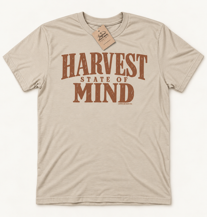 'Harvest State of Mind' Adult T-Shirt