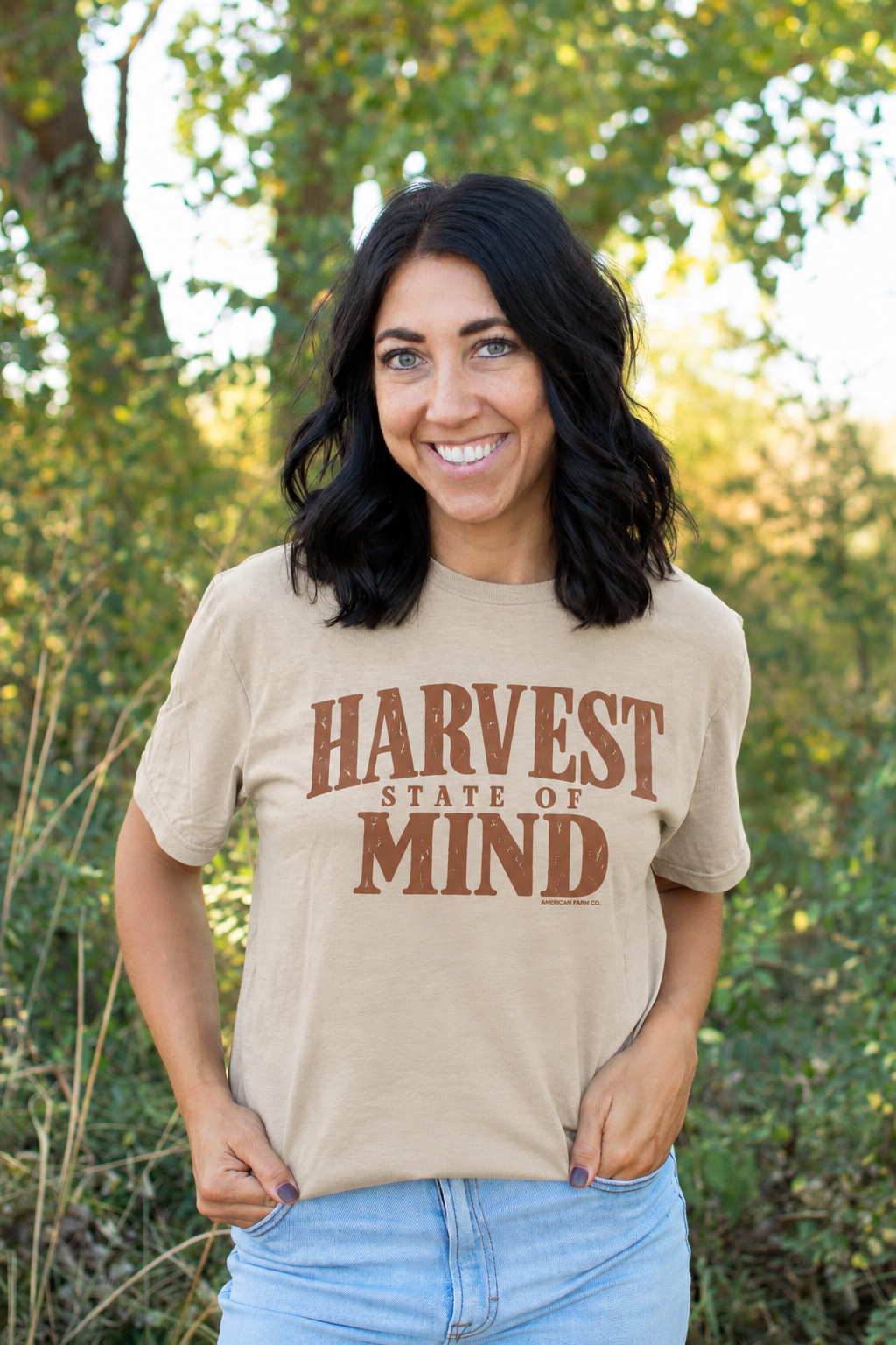 'Harvest State of Mind' Adult T-Shirt