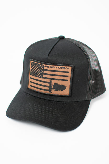Harvest Flag Cap - Black