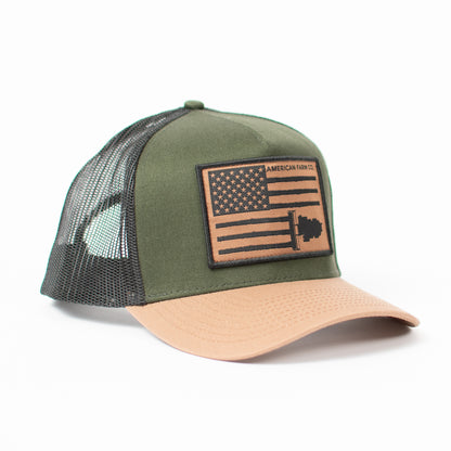 Harvest Flag Cap - Green