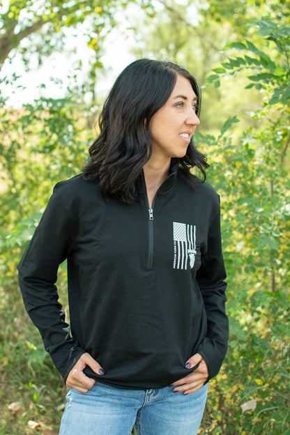 Harvest Flag Performance 1/4 Zip Pullover